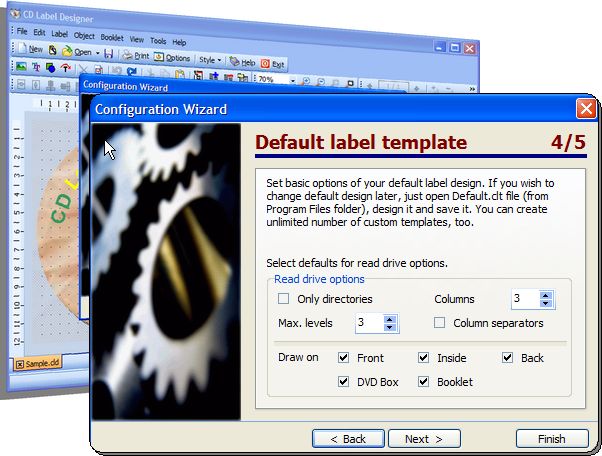 Screenshot of Configuration Wizard